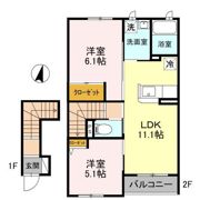 アート・ソレイユ A棟の間取り画像