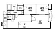 川口ハイツの間取り画像