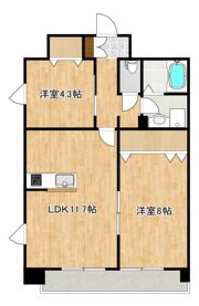 クロノス38花立の間取り画像