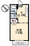 セフィラ矢野東の間取り画像