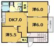 ファミール1の間取り画像