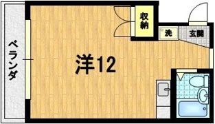 コクーン三条大宮の間取り画像