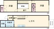 KITANO HOUSEの間取り画像