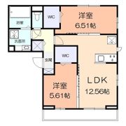Court Esperanzaの間取り画像