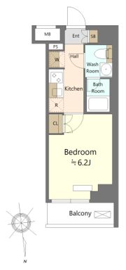 SHOKEN Residence川崎大師の間取り画像