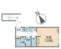 カインドネス辻堂Northの間取り画像