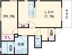 サンサージュ加納原田Ⅱの間取り画像