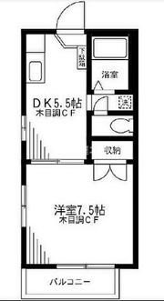 シオン藤沢Aの間取り画像