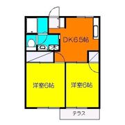 ジュネスハイムEの間取り画像