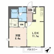 ベルヒルズの間取り画像
