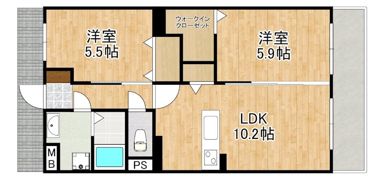 ベルフォーレの間取り画像