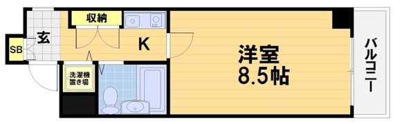 プレジャーコートの間取り画像