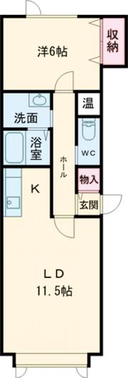 コムハウスⅥの間取り画像