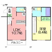 フォルストヴィラ鵠沼の間取り画像