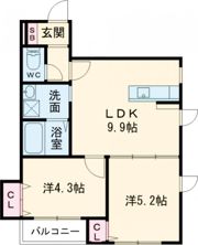 EVER LIFE加古川の間取り画像