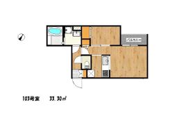 KH箱崎東の間取り画像
