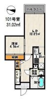 バーンメアオ シカリオンの間取り画像