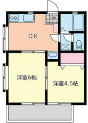 メープルガーデンハイツⅠ C棟の間取り画像