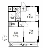 メゾンブランシュ日吉の間取り画像
