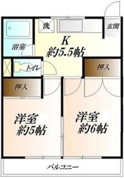 レジデンスコグレの間取り画像