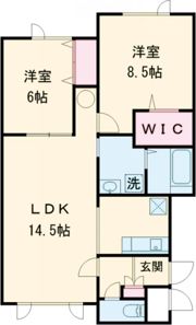 パフューム・ローズの間取り画像