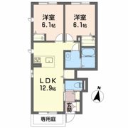カメリアガーデン タクミの間取り画像