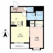 カルムリー福崎Bの間取り画像