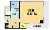 エリーフラッツ上桂の間取り画像