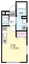 クレアージュ航空公園の間取り画像