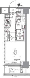 AZEST西川口Ⅲの間取り画像