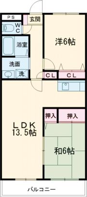 サンセール猪野の間取り画像