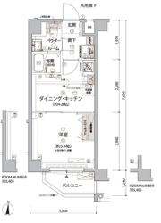 ARCOBALENO KAMEIDOⅡの間取り画像