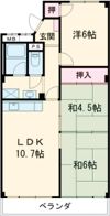 グリーンコーポ奈良第2の間取り画像