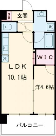 パルデンス・エコノ10の間取り画像