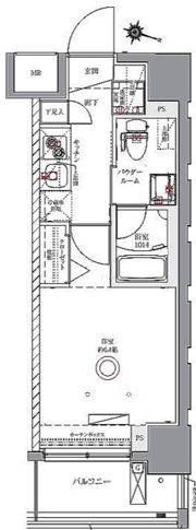 AZEST西川口Ⅲの間取り画像