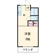 阿部ハイツNo．1の間取り画像