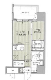 グランフォーレ博多ウォーターフロントの間取り画像