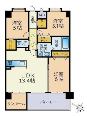 間取図
