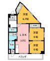 グランドパレス加納の間取り画像