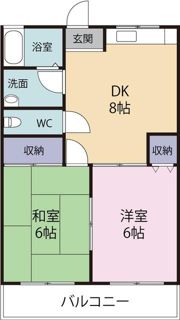 ウインベルAの間取り画像