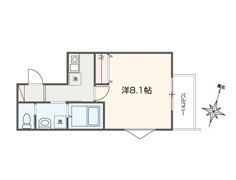 MELLAS西川口Ⅳの間取り画像