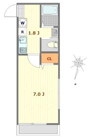 コンフォート蕨WESTの間取り画像