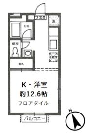 フィルコート青柳の間取り画像