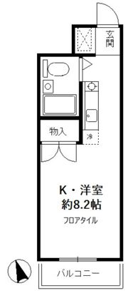 クレールNの間取り画像