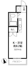 クレールNの間取り画像