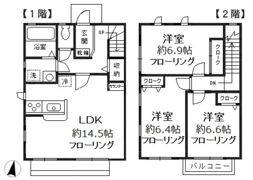 サウスソシアの間取り画像