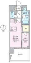 クレストコート東陽町の間取り画像