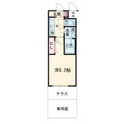 ソルテラスOSAKA御幣島の間取り画像