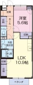 サンライズ大宝の間取り画像