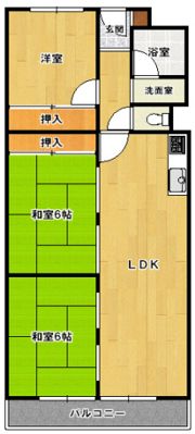 シャルマンコーポ博多の間取り画像